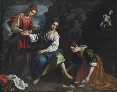Bathsheba at her bath