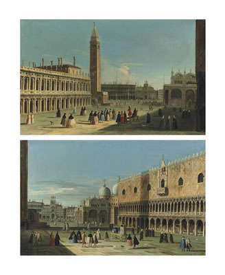 Sample artwork by Apollonio Domenichini (1688 - 1782), known for vedutist paintings of venice and rome, capricci - View similar artists and auction records