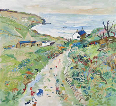 To the beach