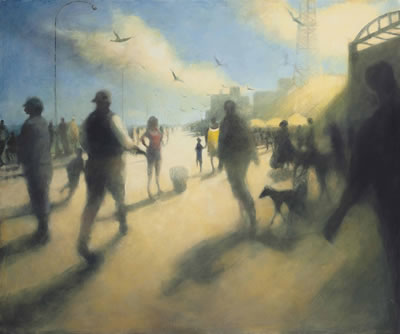 The Boardwalk I by Bill Jacklin - Auction record, sale price, and art valuation. Compare with similar artists and explore comparable artworks.