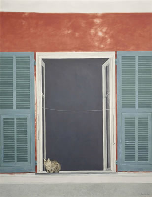 Cat In The Window
