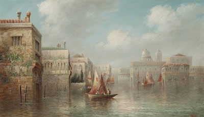 Pair: Venetian capriccios