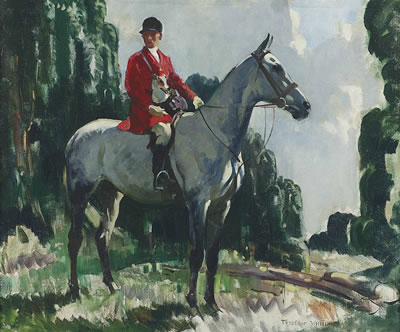 The Huntsman by Frederick Whiting - Auction record, sale price, and art valuation. Compare with similar artists and explore comparable artworks.