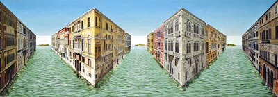 For the Venice Biennale by Patrick Hughes - Auction record, sale price, and art valuation. Compare with similar artists and explore comparable artworks.