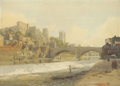 Durham Cathedral and Castle from the River Wear by Robert Ladbrooke - Auction record, sale price, and art valuation. Compare with similar artists and explore comparable artworks.
