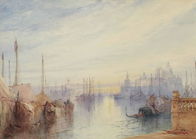 The Dogana, Venice, Sunrise