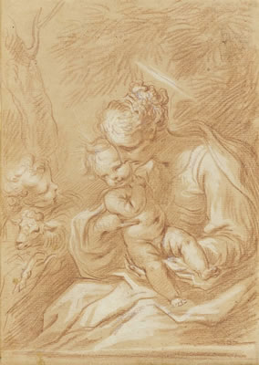 The Virgin and Child with the infant Saint John the Baptist