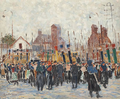 Herring girls strike, Yarmouth