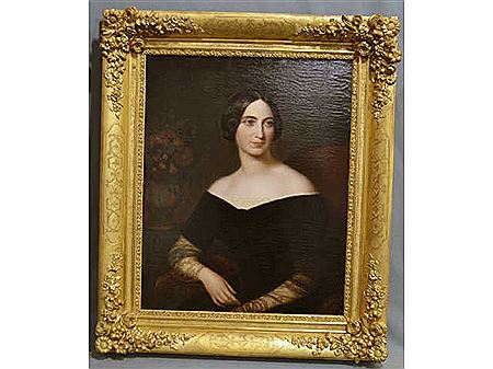Portrait de dame, 1843 by Frederik Storch - Auction record, sale price, and art valuation. Compare with similar artists and explore comparable artworks.