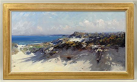 Sand Dunes in Afternoon Light by Kenneth J Knight - Auction record, sale price, and art valuation. Compare with similar artists and explore comparable artworks.