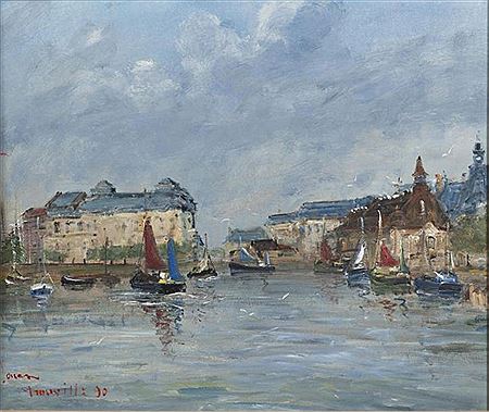 Trouville, le casino et la poissonnerie by Jean-Pierre Jouan - Auction record, sale price, and art valuation. Compare with similar artists and explore comparable artworks.