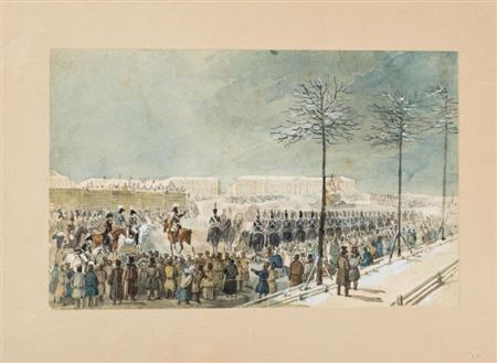 Sample artwork by Carl Ivanovich Kollmann (1788 - 1846), known for painting - View similar artists and auction records