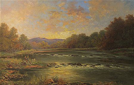 "Jumble Rocks on the Hosser" by Arthur Knowles - Auction record, sale price, and art valuation. Compare with similar artists and explore comparable artworks.