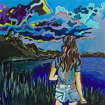 Na Jeziorach - refleksja, wieczór by Justyna Solowiej - Auction record, sale price, and art valuation. Compare with similar artists and explore comparable artworks.