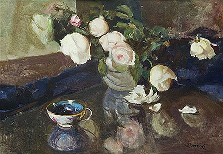 Sample artwork by Ludwik Lisowski (1907 - 1943), known for painting, still lifes, nudes - View similar artists and auction records