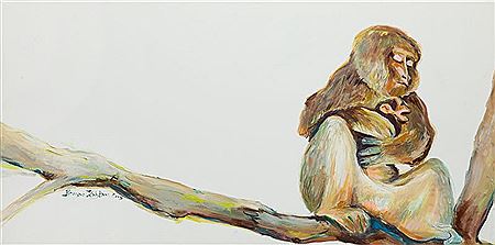 Mother Monkey by Katarzyna Kobylarz - Auction record, sale price, and art valuation. Compare with similar artists and explore comparable artworks.