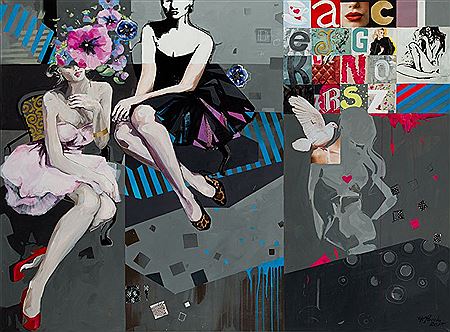 Sample artwork by Kamila Jarecka (Born 1984), known for painting - View similar artists and auction records