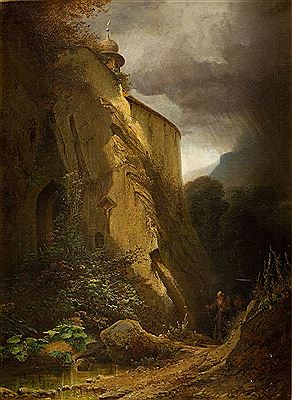 Sample artwork by Jost Joseph Niklaus Schiffmann (1822 - 1883), known for painting - View similar artists and auction records