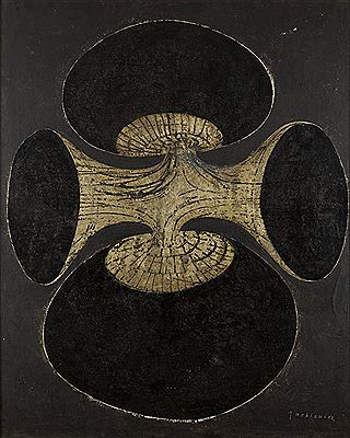 "Painting II/1967" by Wladyslaw Jackiewicz - Auction record, sale price, and art valuation. Compare with similar artists and explore comparable artworks.