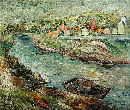 Sample artwork by Edward Matuszczak (1906 - 1982), known for painting, sculpture - View similar artists and auction records