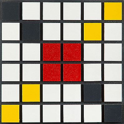 "Closed object", 1996 (36 pieces)