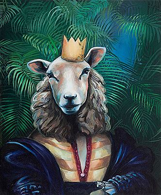 Sample artwork by Roksana Karczewska (Born 1988), known for painting - View similar artists and auction records