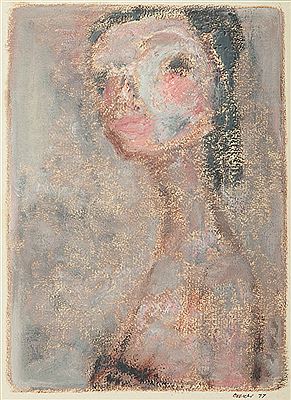 Portrait of Girl by Otto Axer - Auction record, sale price, and art valuation. Compare with similar artists and explore comparable artworks.