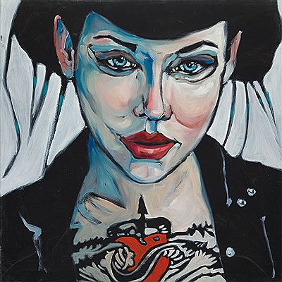 Girl with the Tattoo by Katarzyna Moranda - Auction record, sale price, and art valuation. Compare with similar artists and explore comparable artworks.