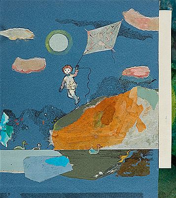 Boy with kite,illustration for magazine "Swierszczyk" No. 17, s. 684, 1975 by Maria Soltyk - Auction record, sale price, and art valuation. Compare with similar artists and explore comparable artworks.