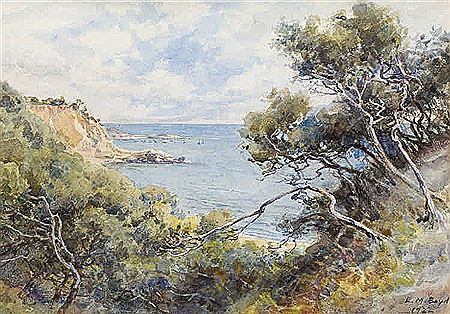 BEACH AND CLIFFS, NEAR MT MARTHA