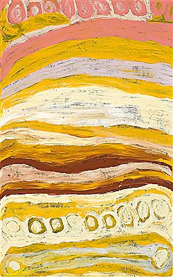 Sample artwork by Nora Wompi Nungurrayi (Born c.1935), known for aboriginal art - View similar artists and auction records
