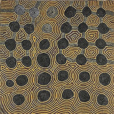 Sample artwork by George Tjapanangka (Born c.1938), known for aboriginal art - View similar artists and auction records