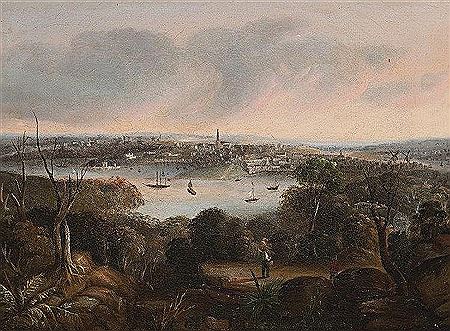 VIEW OF SYDNEY FROM THE NORTH SHORE, 1848 by George Edward Peacock - Auction record, sale price, and art valuation. Compare with similar artists and explore comparable artworks.