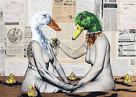 Oil spill on golden pond, 2015
