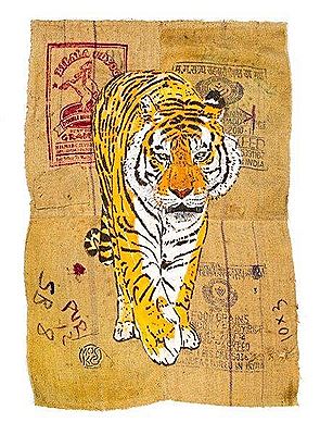 Tigre by Mosko - Auction record, sale price, and art valuation. Compare with similar artists and explore comparable artworks.