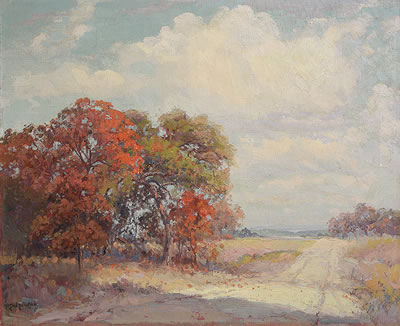 Texas Landscape by Paul Rodda Cook - Auction record, sale price, and art valuation. Compare with similar artists and explore comparable artworks.