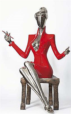 Sample artwork by Linda Klarfeld (Born 1976), known for sculpture - View similar artists and auction records