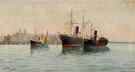 Der Hafen von Cádiz