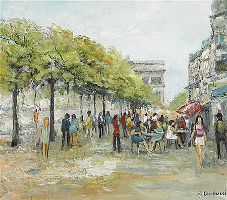 Sample artwork by Adolfo Carducci (1901/03 - 1984), known for painting - View similar artists and auction records