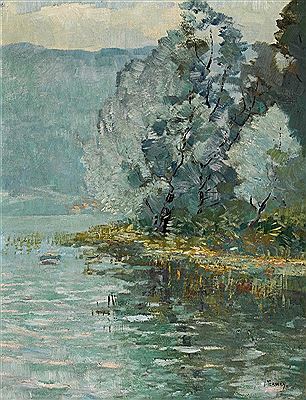 Sample artwork by Jan Pieter Terwey (1883 - 1965), known for still life, religious figure, land-and seascape painting - View similar artists and auction records