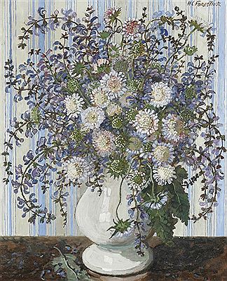 "Bouquet des Champs. Sauges et Centaurées" by Henri-Claude Forestier - Auction record, sale price, and art valuation. Compare with similar artists and explore comparable artworks.