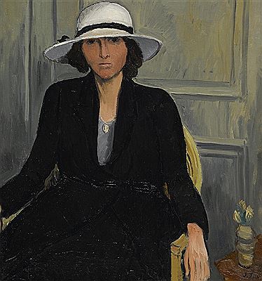 Sitzende Frau mit weissem Hut by John Torcapel - Auction record, sale price, and art valuation. Compare with similar artists and explore comparable artworks.