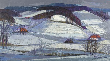Winterlandschaft by Willi Meister - Auction record, sale price, and art valuation. Compare with similar artists and explore comparable artworks.