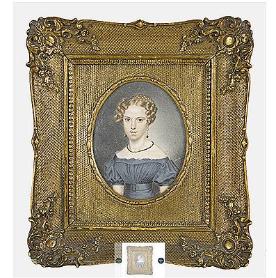 Brustbildnis einer jungen Biedermeierdame by Jean Jacques Turretin - Auction record, sale price, and art valuation. Compare with similar artists and explore comparable artworks.