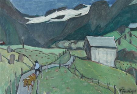 Lauenen/Gstaad by Willy Fluckiger - Auction record, sale price, and art valuation. Compare with similar artists and explore comparable artworks.