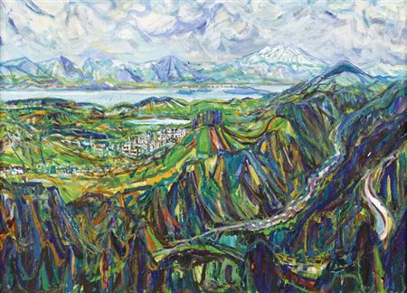 Zürichsee und Sihltal by Karl Iten - Auction record, sale price, and art valuation. Compare with similar artists and explore comparable artworks.