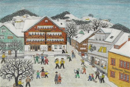 Sample artwork by Verena Broger (Born 1943), known for painting - View similar artists and auction records