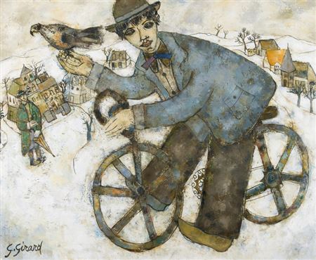 Sample artwork by Georges Girard (1917 - 2003), known for painting - View similar artists and auction records