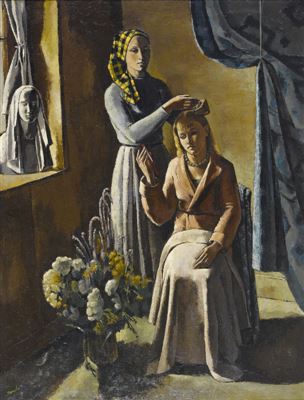 Sample artwork by Jeanne (Janebe) Barraud-Pellet (1907 - 2000), known for painting - View similar artists and auction records