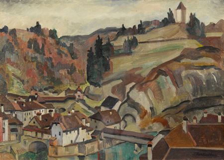 Le Gottéron et le pont de bois